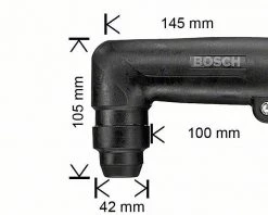 Bosch Bleu Accessoires Mandrin De Perceuse '1618580000 Foret D''angle SDS-Plus'