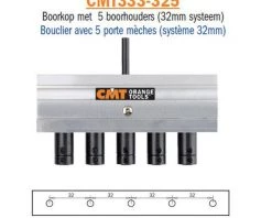 Pièce Pour Perceuse CMT333-325 Bouclier Universel Avec 5 Mandrins
